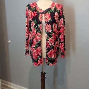 Ellen Tracy Cardigan Sz L